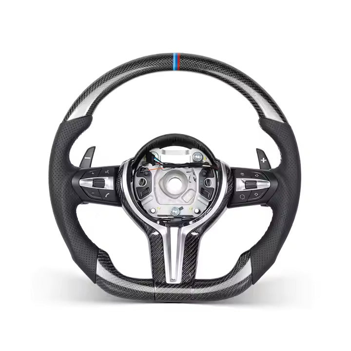 Custom Carbon Fiber Steering Wheel (F&G-Chassis)