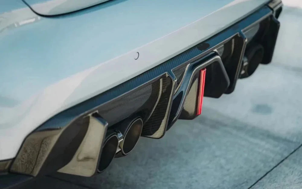 AK-Style Carbon Fiber Rear Diffuser for G80 G82
