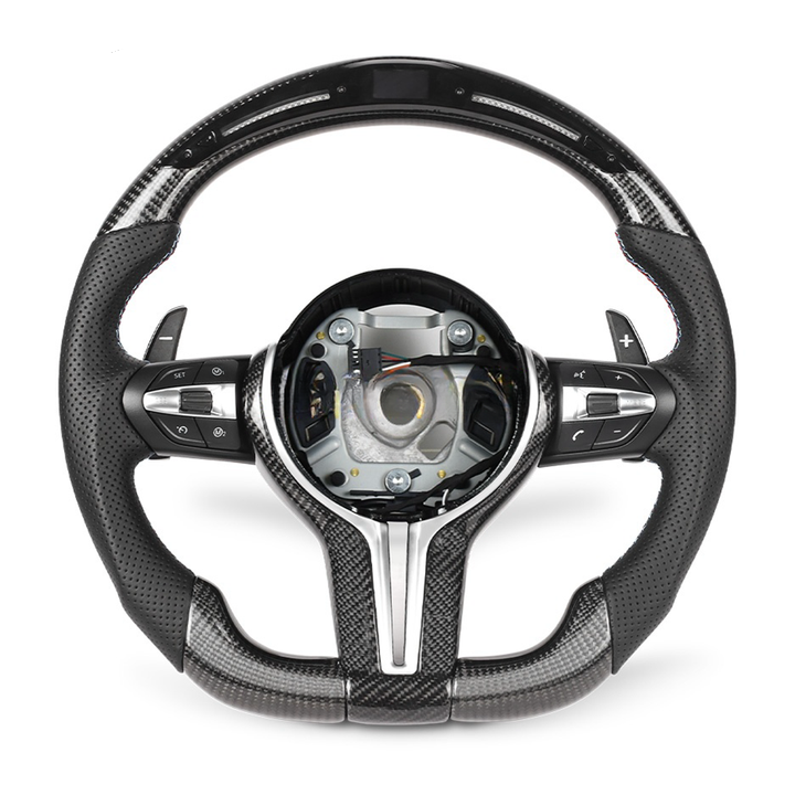 Custom Carbon Fiber Steering Wheel (F&G-Chassis)