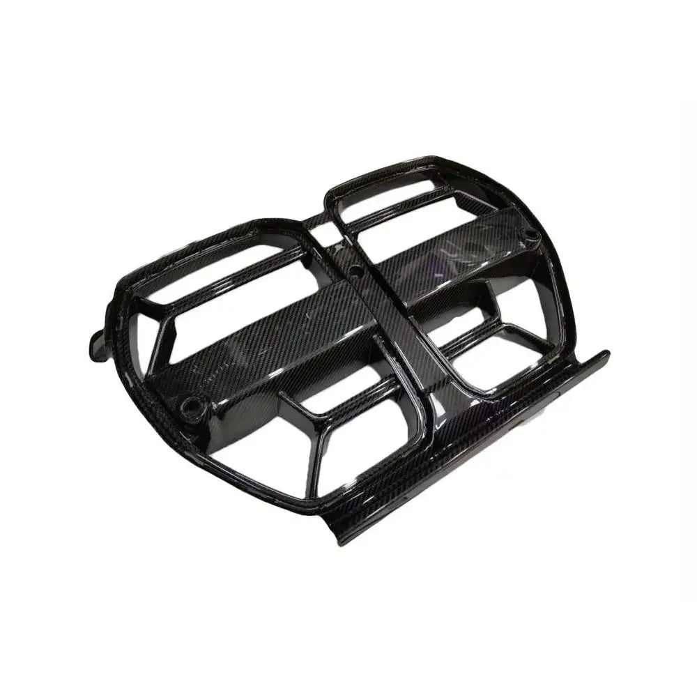 CSL Style Dry Carbon Fiber Front Grille (With/Without ACC) for BMW G80 G82