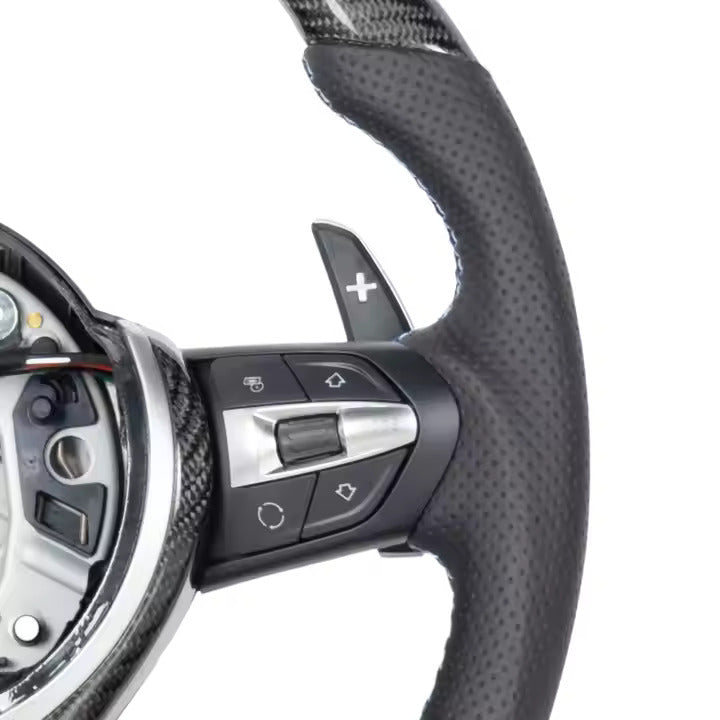 Custom Carbon Fiber Steering Wheel (F&G-Chassis)