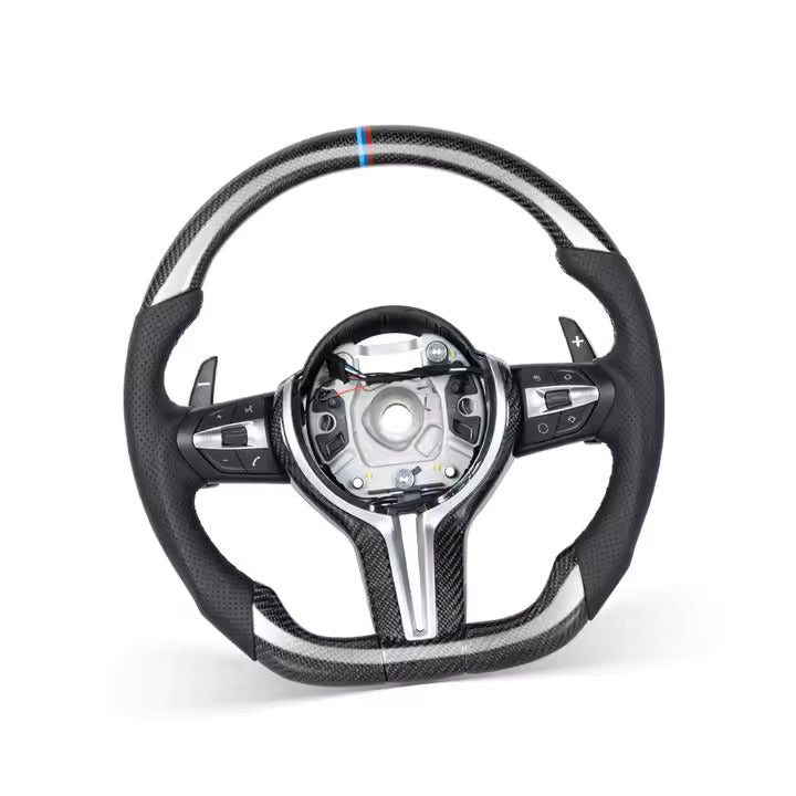 Custom Carbon Fiber Steering Wheel (F&G-Chassis)