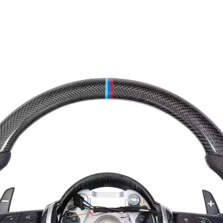 Custom Carbon Fiber Steering Wheel (F&G-Chassis)