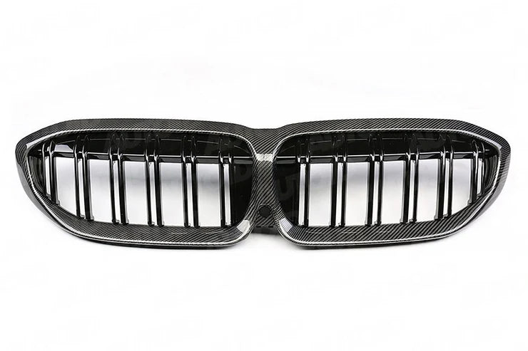 Carbon Fiber Dual Slat Kidney Grille for G20 3 Series M340i / 330i