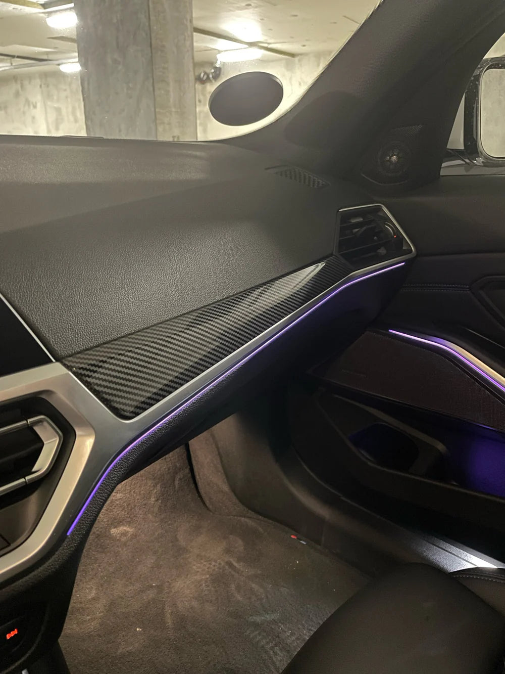 Carbon Fiber Interior Dashboard Trim for G20 BMW M340i 330i 3 Series