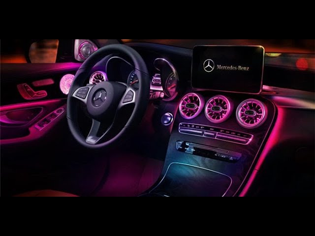 OEM-Style 64-Color Ambient Lighting Kit for Mercedes W205 C-Class (2019+)