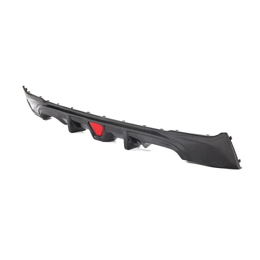 Carbon Fiber Rear Diffuser With Rain Light for BMW F22 M240i M235i