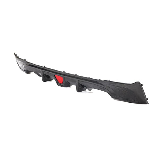 Carbon Fiber Rear Diffuser With Rain Light for BMW F22 M240i M235i