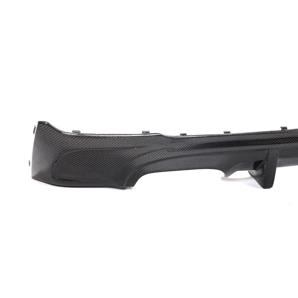 Carbon Fiber Rear Diffuser With Rain Light for BMW F22 M240i M235i
