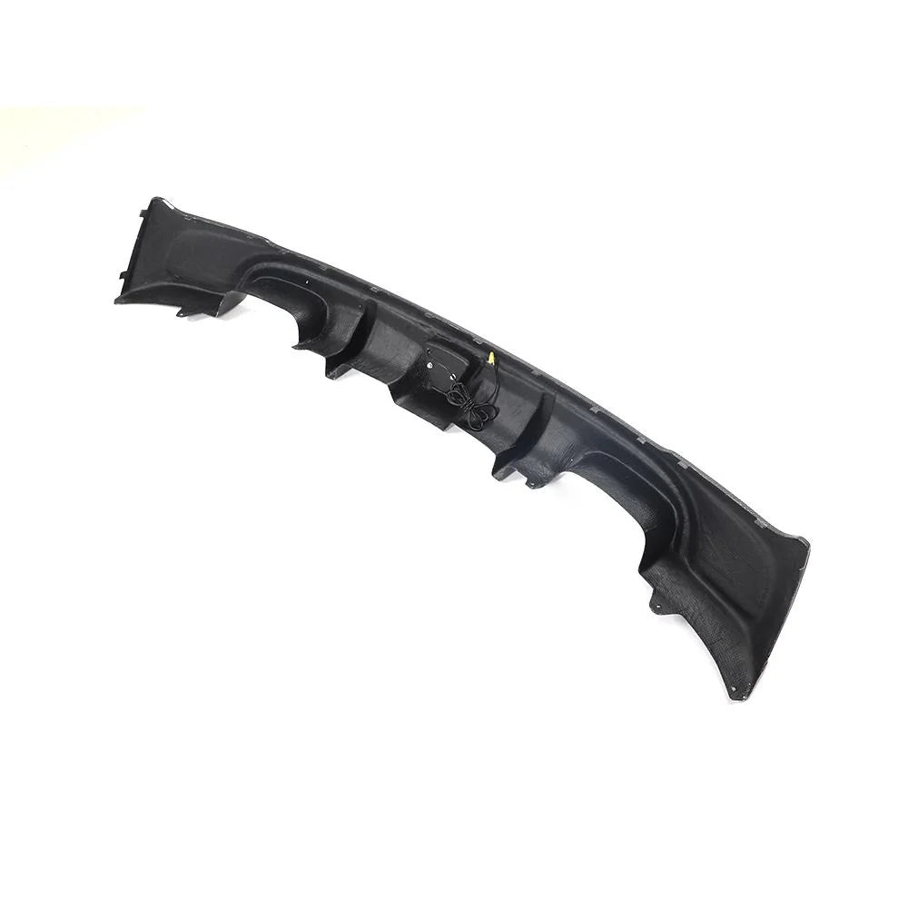 Carbon Fiber Rear Diffuser With Rain Light for BMW F22 M240i M235i