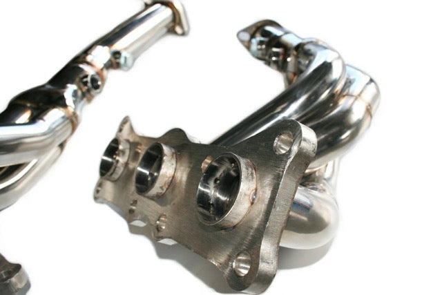 Active Autowerke BMW N52 / N51 Performance Exhaust Headers | 128i, 328i, 330i - Active Autowerke BMW E9x 328i N52 Exhaust Header