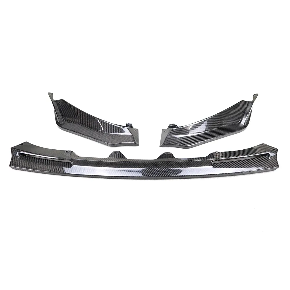 Carbon Fiber V Style Front Lip for G80 G82 (3pc)