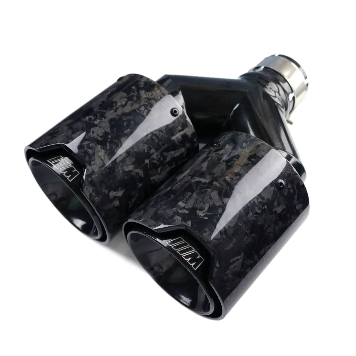 MP-Style Carbon Fiber Quad Exhaust Tip (Y-Style)