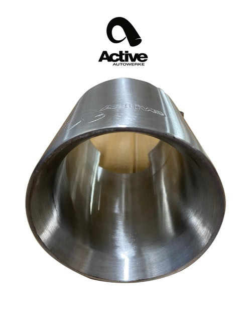 Active Autowerke G8X BMW M2, M3 & M4 OEM Rear Exhaust Tips - Brushed Finish