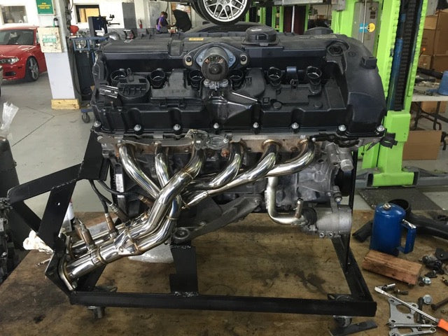 Active Autowerke BMW N52 / N51 Performance Exhaust Headers | 128i, 328i, 330i - Active Autowerke BMW E9x 328i N52 Exhaust Header