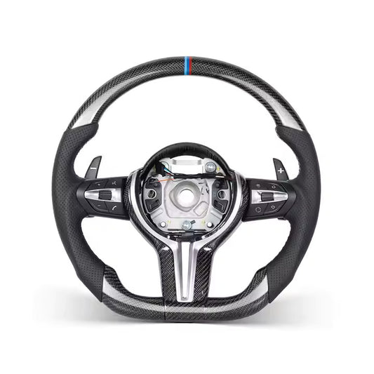 Custom Carbon Fiber Steering Wheel (F&G-Chassis)