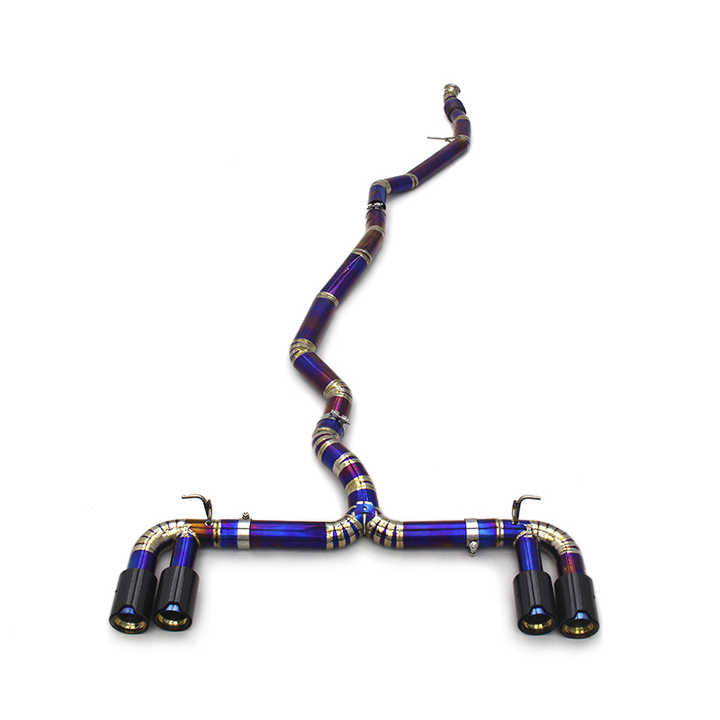 Titanium Straight Flow Cat Back For BMW F22