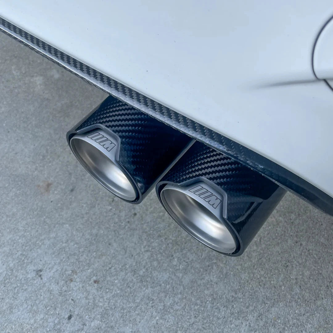 MP-Style Carbon Fiber Exhaust Tip
