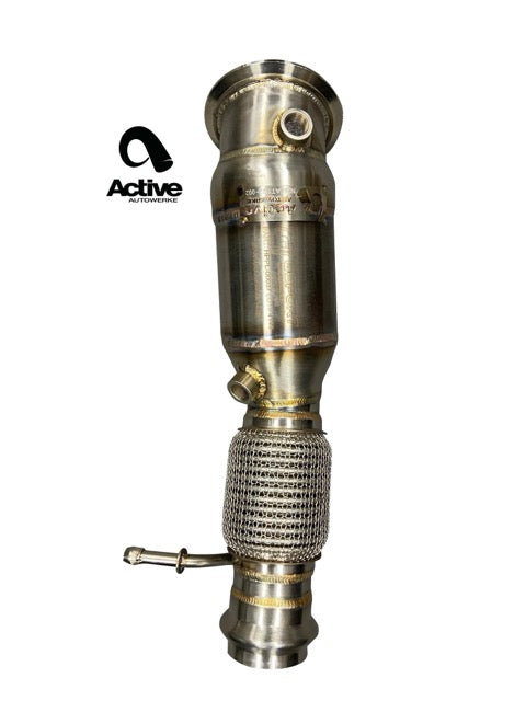 Active Autowerke BMW N26 F3X M228i 328i 428i GESI Catted Downpipe - N26 catted downpipe only