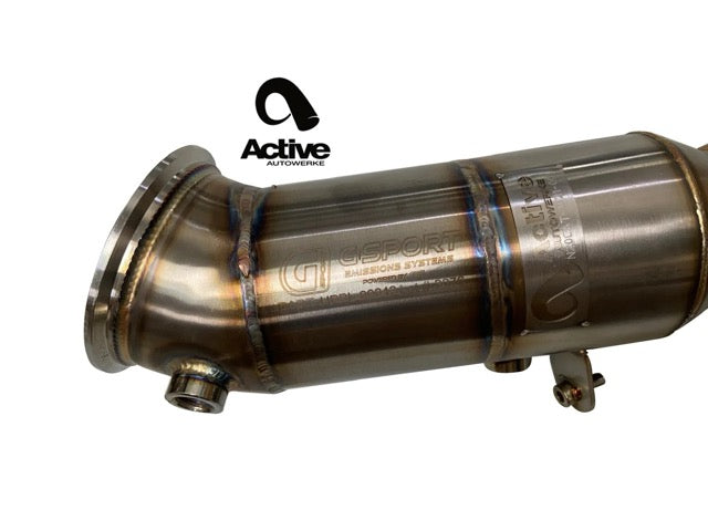 Active Autowerke BMW N20 F3X M228i 328i 428i GESI Catted Downpipe - N20 Catted Downpipe Only