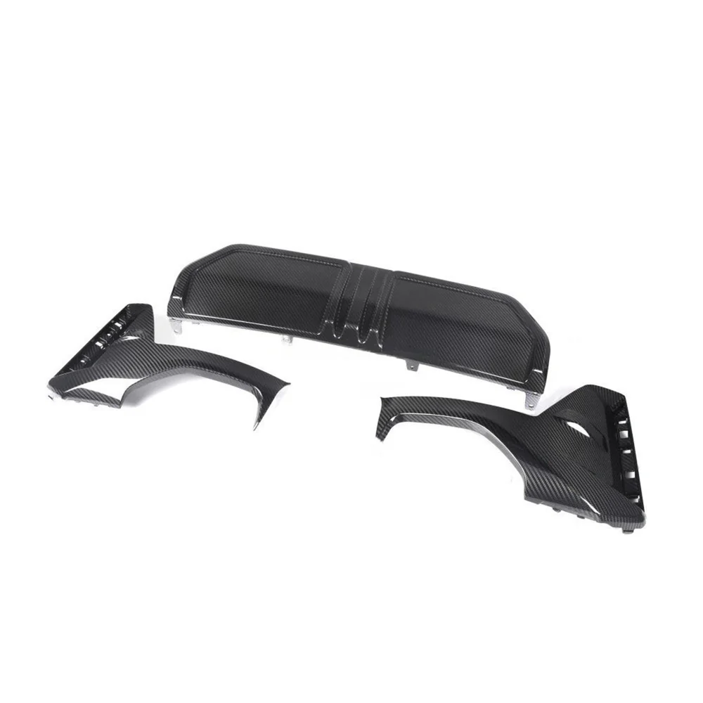 MP-Style Carbon Fiber Rear Diffuser for BMW G20 LCI M340i