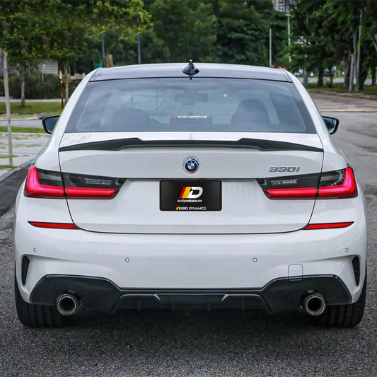 M4 Style Carbon Fiber Trunk Spoiler for BMW G80 G20