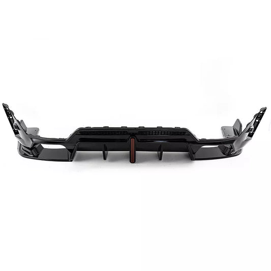 Gloss Black Rear Diffuser with LED Light for G20 LCI M340i